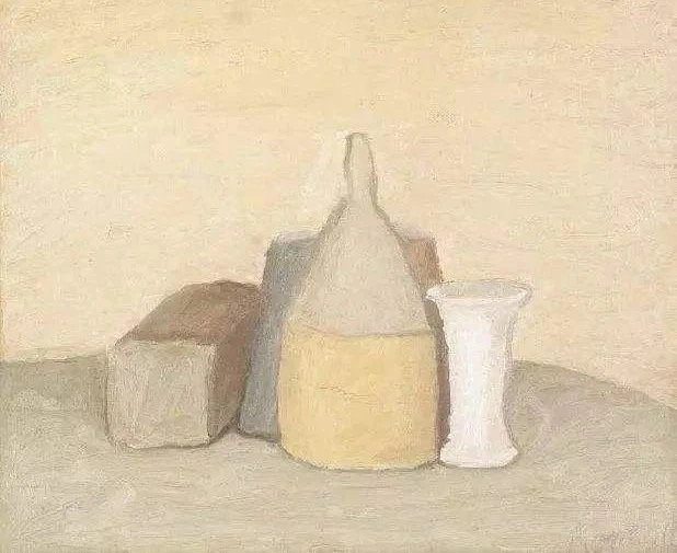 莫兰迪画作中的色彩搭配（图片来源于网络）